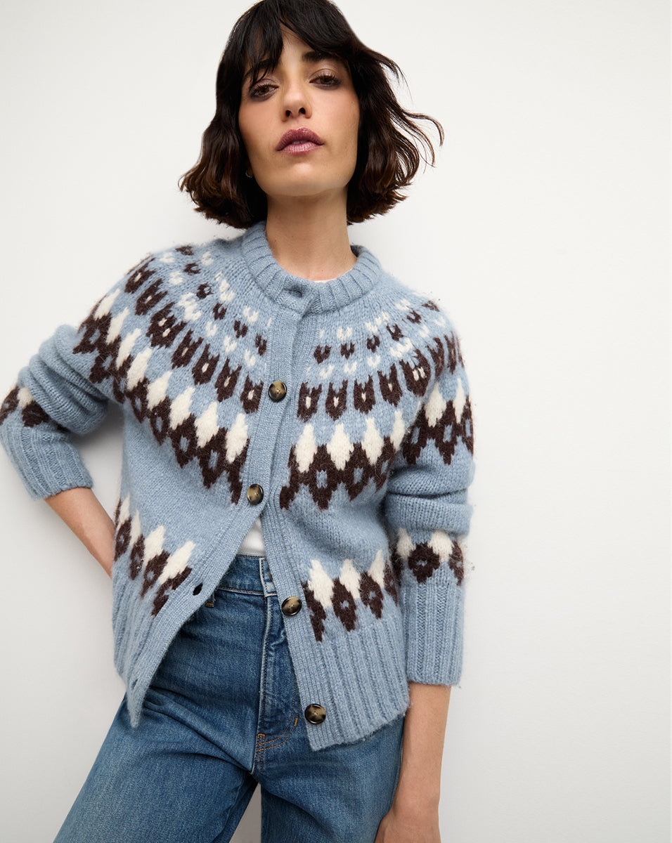 CHRISTINA FAIRISLE CARDIGAN - 2