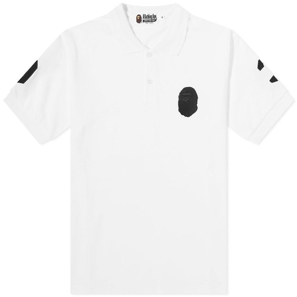 A Bathing Ape Large Ape Head Polo - 1