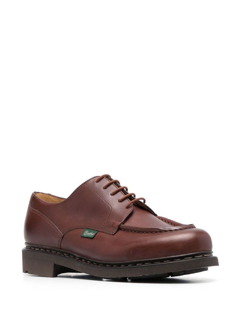 Paraboot lace-up leather Derby shoes outlook