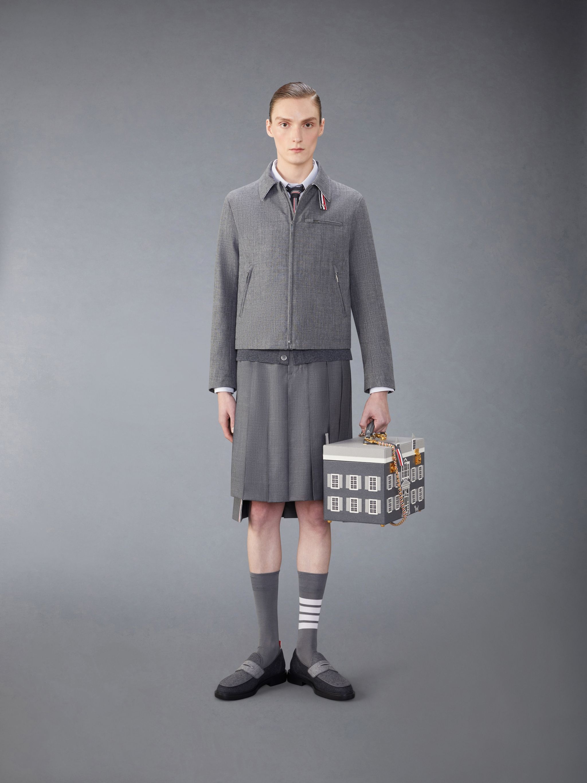 Crispy Wool Golf Jacket - 3