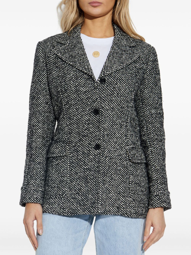 flap-pockets tweed jacket 3