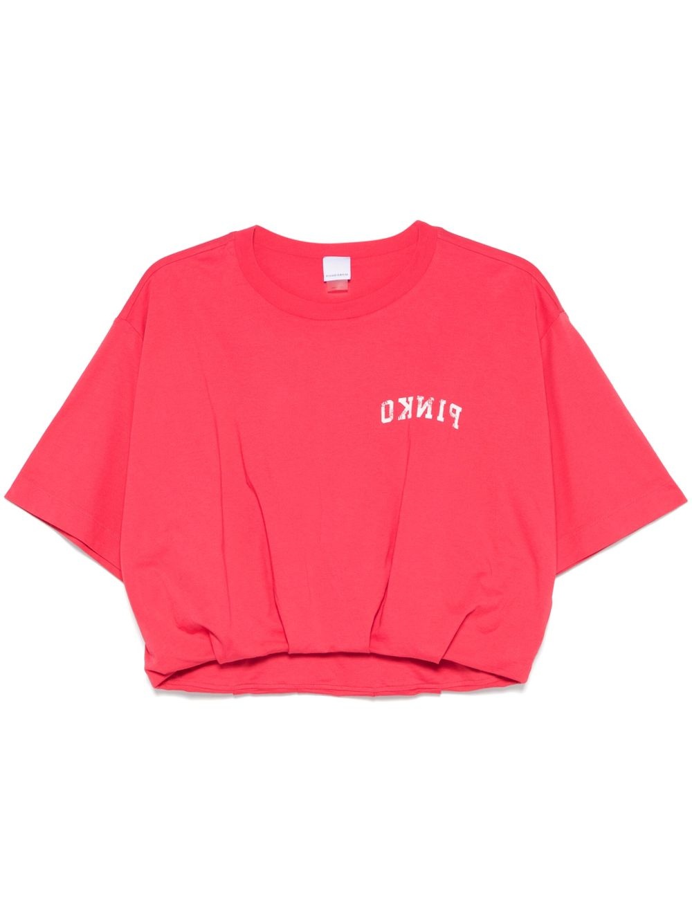 logo-print T-shirt - 1