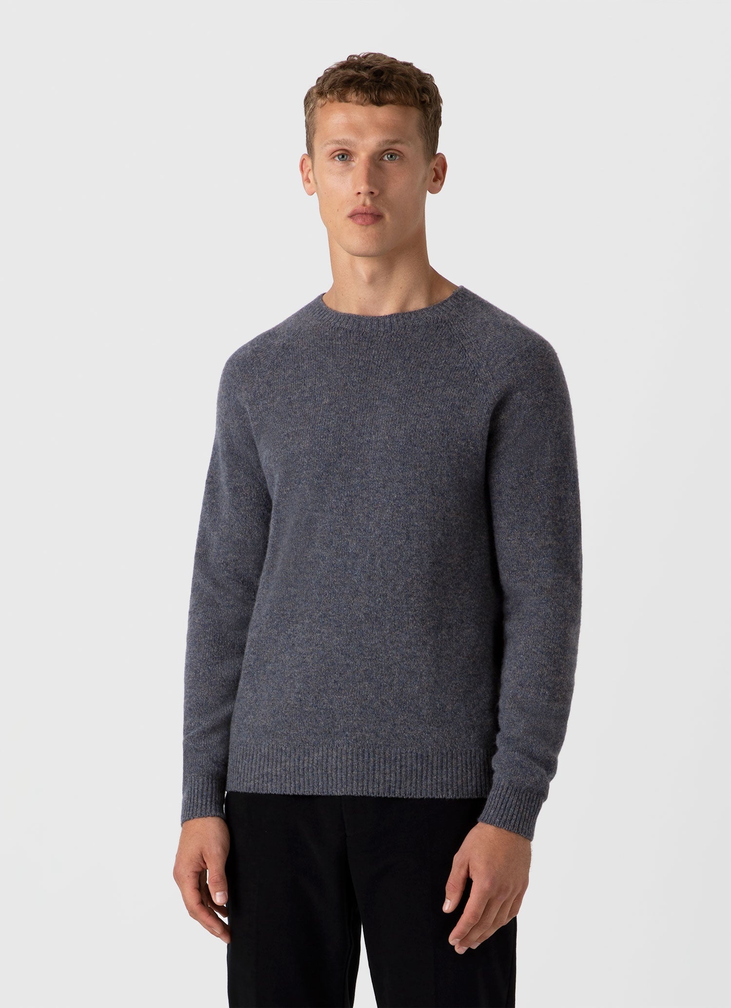 Lambswool Crew Neck Jumper - 2