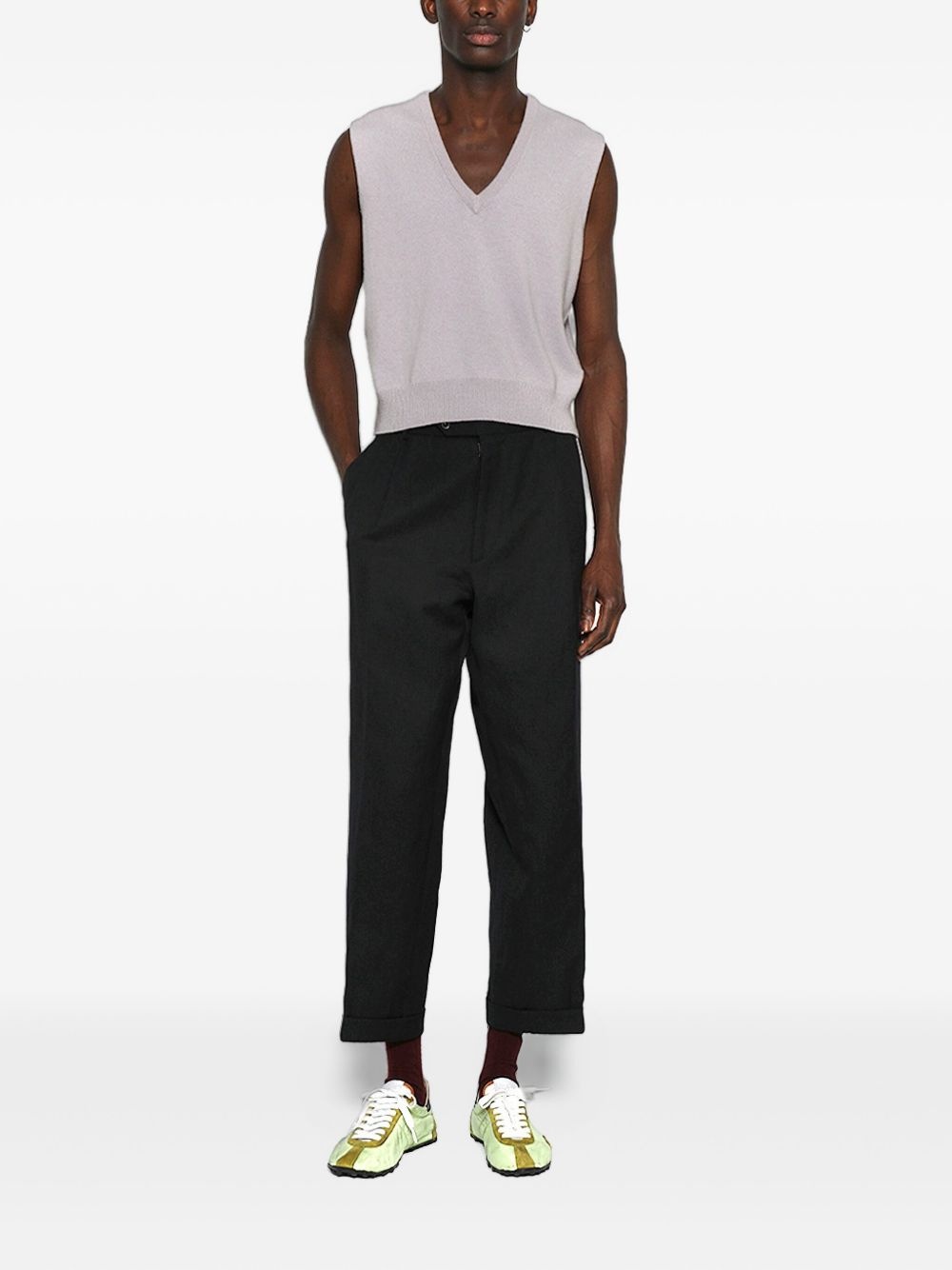 virgin wool vest - 2