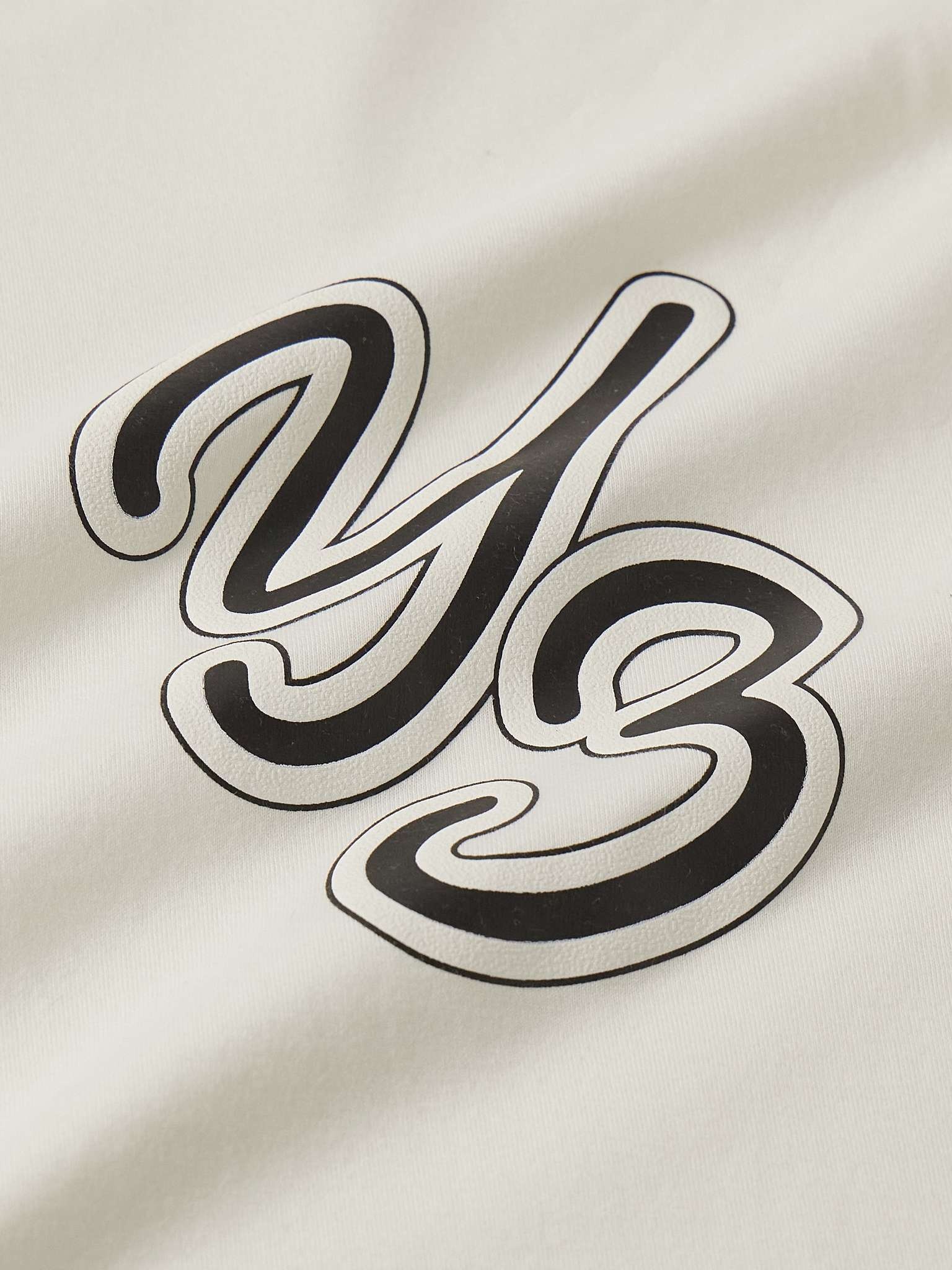 Oversized Logo-Print Cotton-Blend Jersey T-Shirt - 4