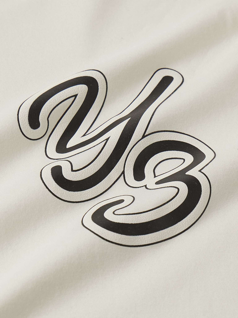 Oversized Logo-Print Cotton-Blend Jersey T-Shirt 4