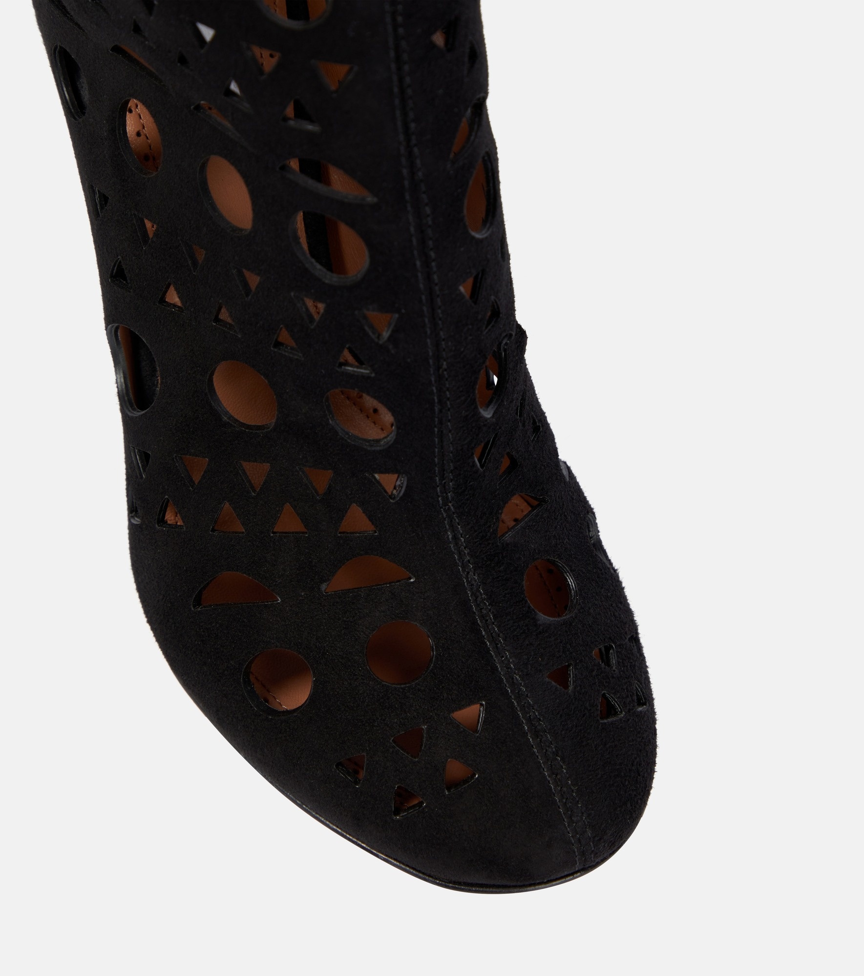 Vienne suede wedge ankle boots - 6