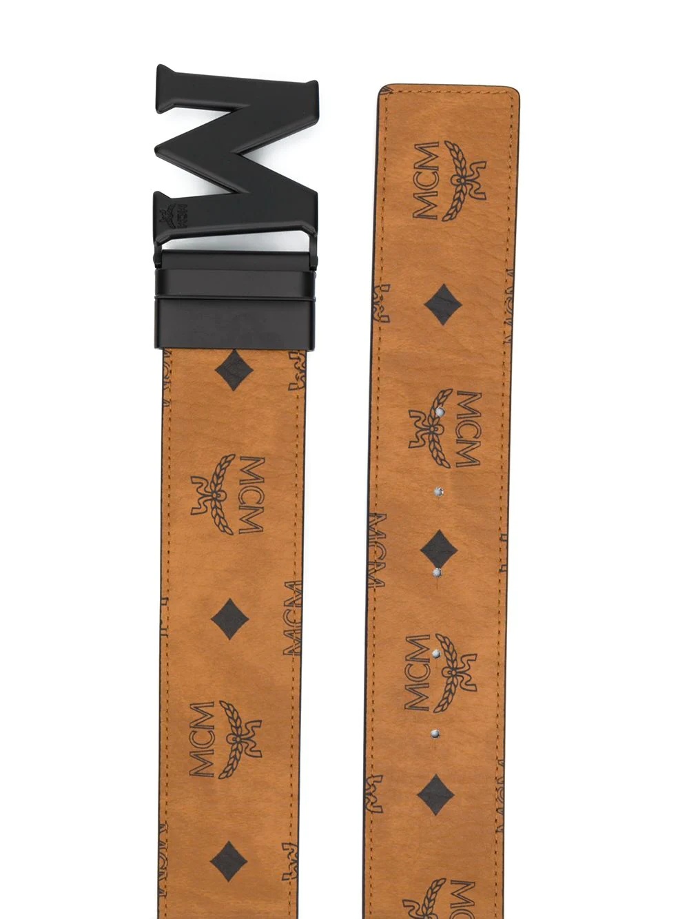 Claus M matte reversible belt - 2