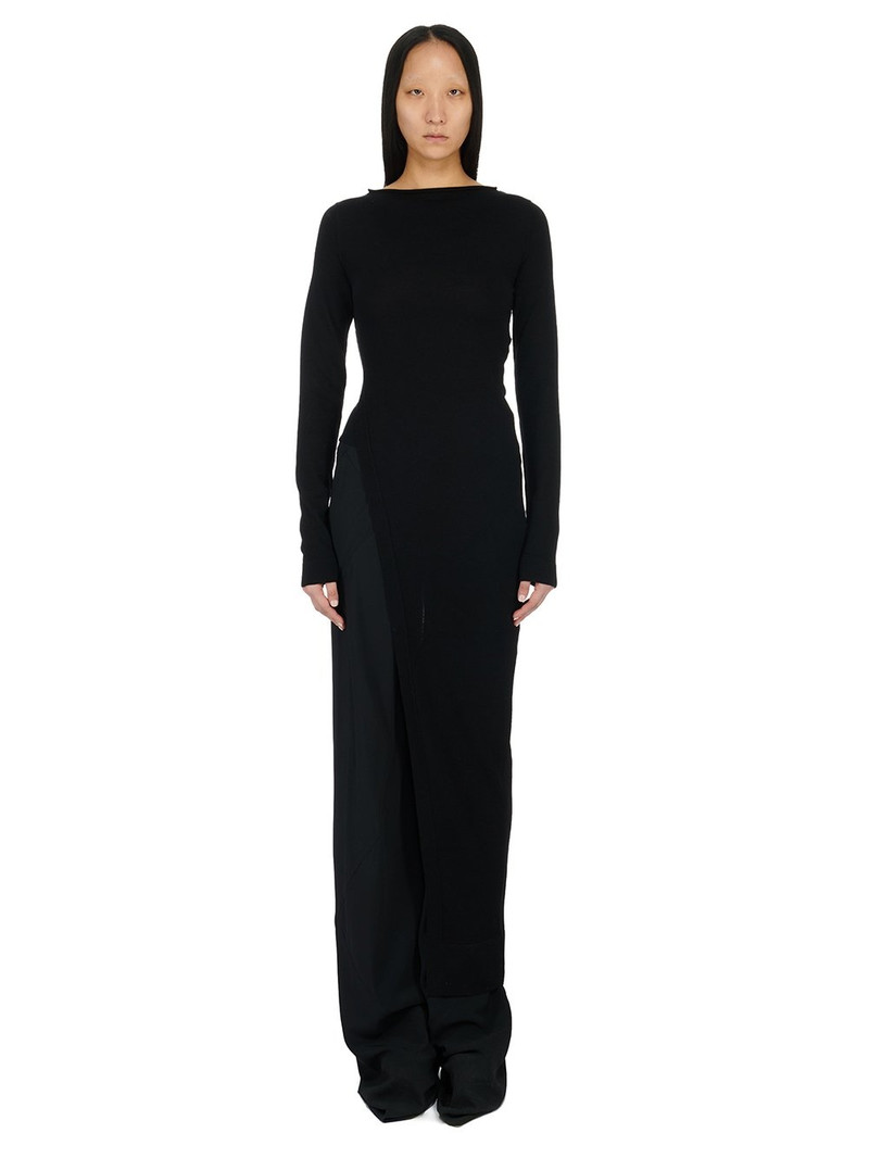 Elongated Asymmetric Knit Top 1