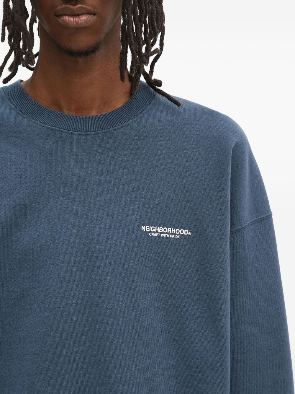 crew neck logo sweatshirt - 5