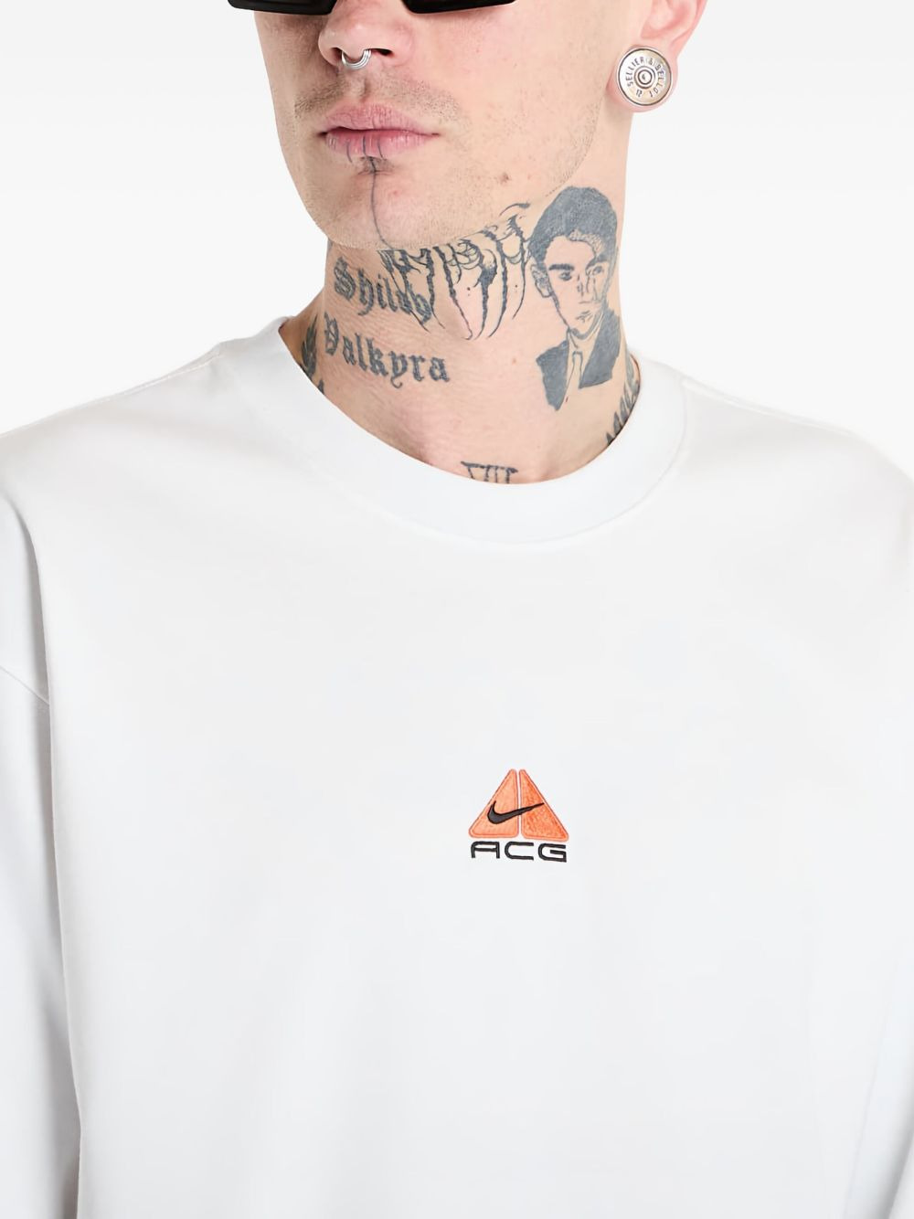 logo-print long-sleeve T-shirt - 5