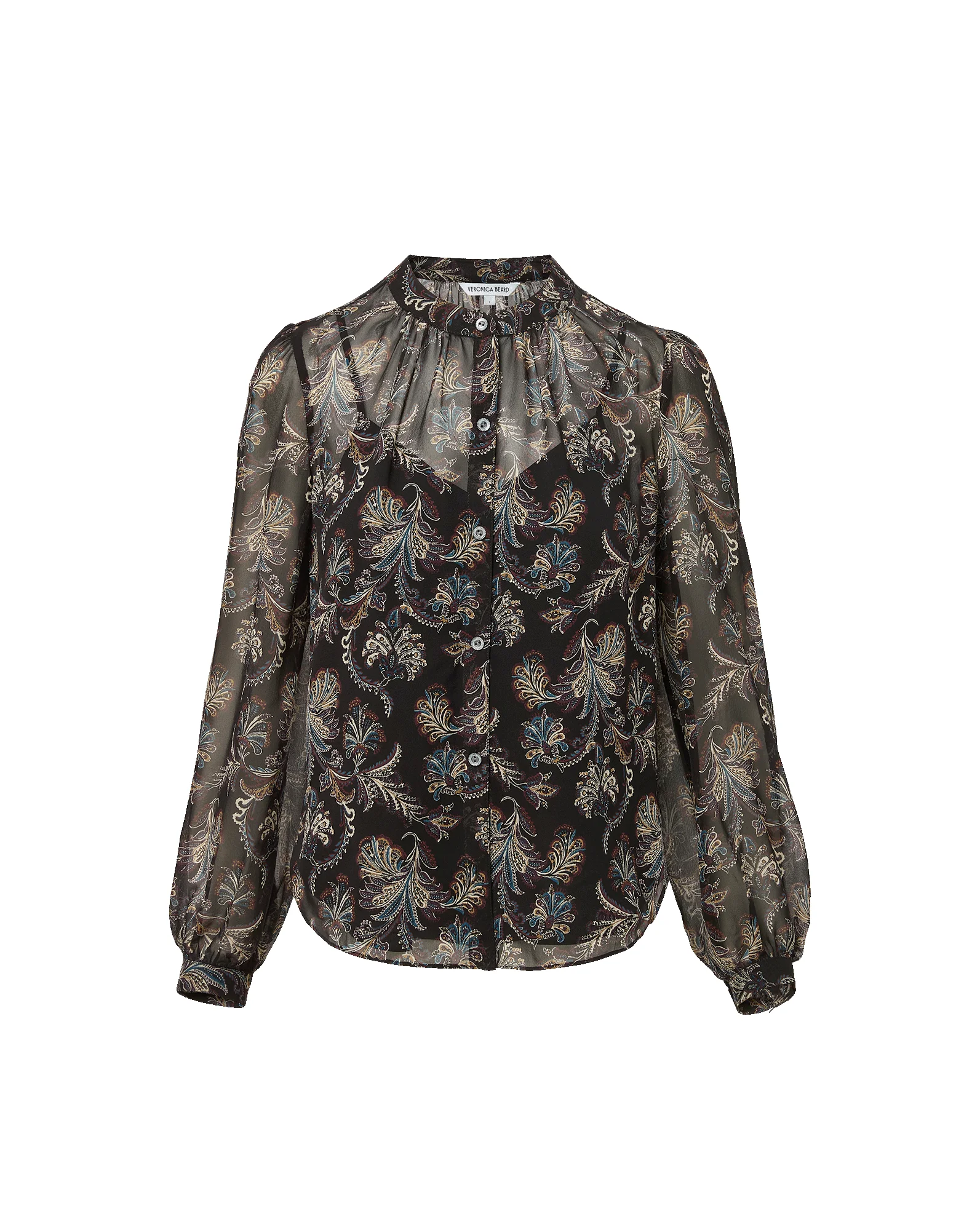 ASHLYNN SILK BLOUSE - 1
