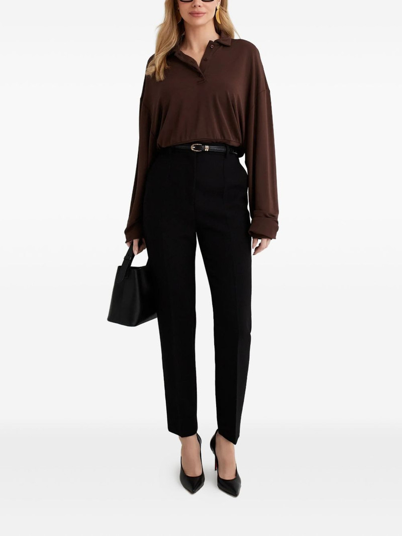 AYA MUSE buttoned polo top outlook