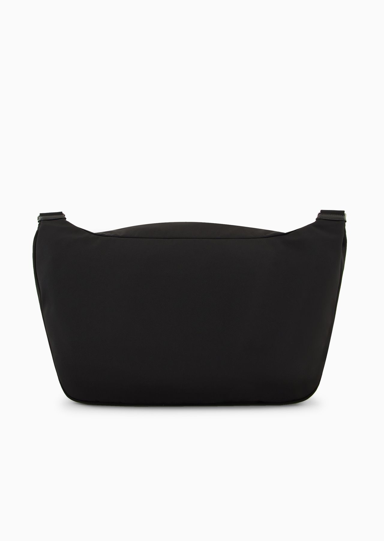 ASV nylon and pebbled leather large crossbody bag - 3