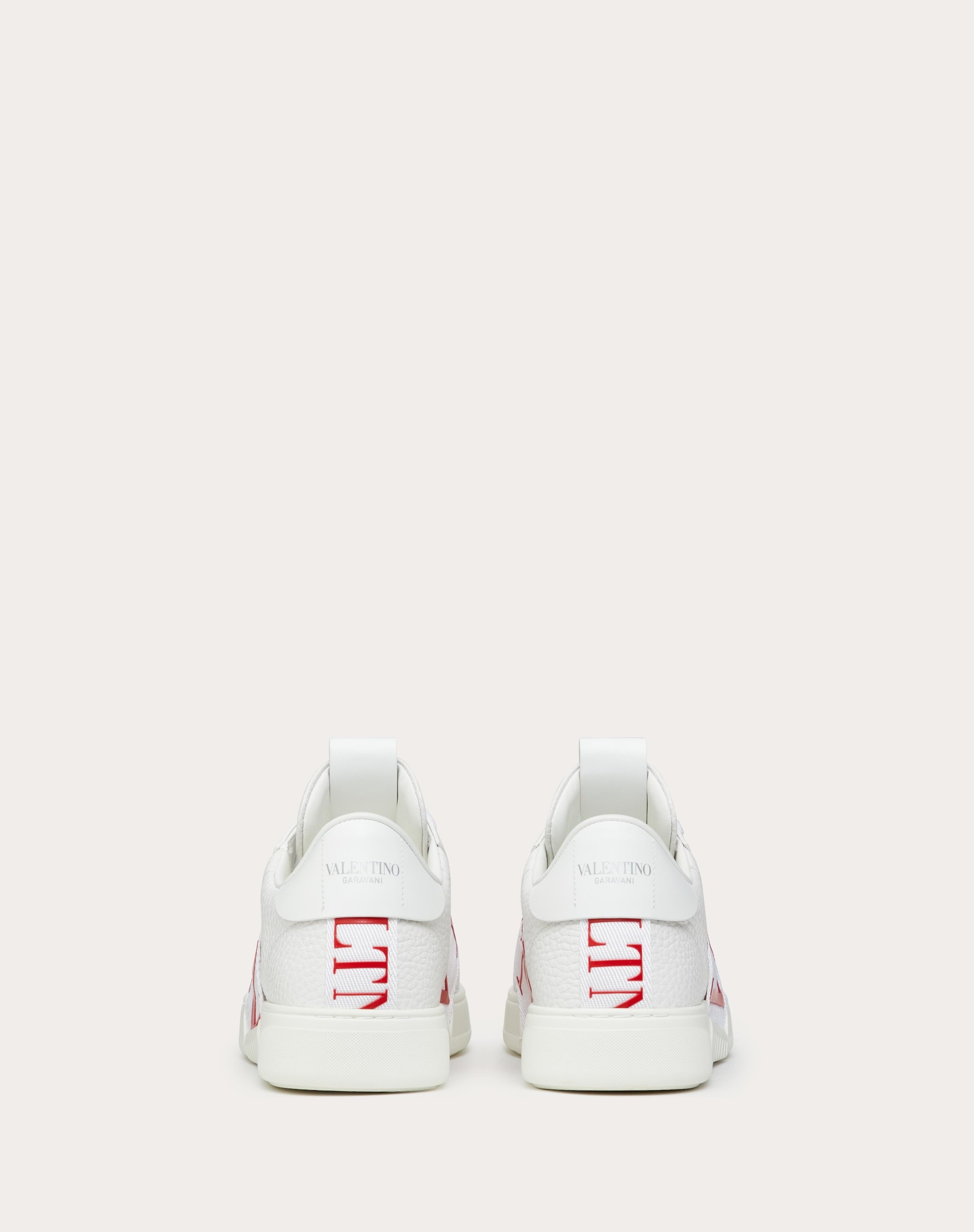 LOW-TOP CALFSKIN VL7N SNEAKER WITH BANDS - 3