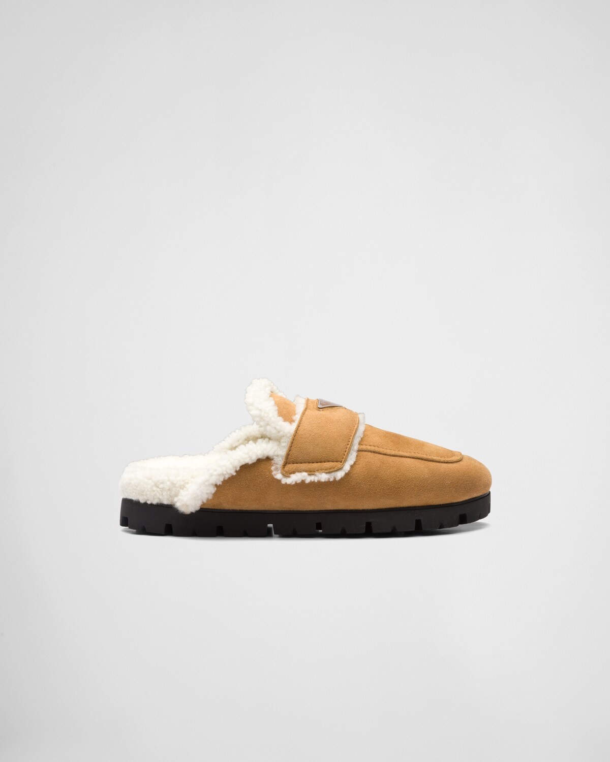 Shearling sabots - 1