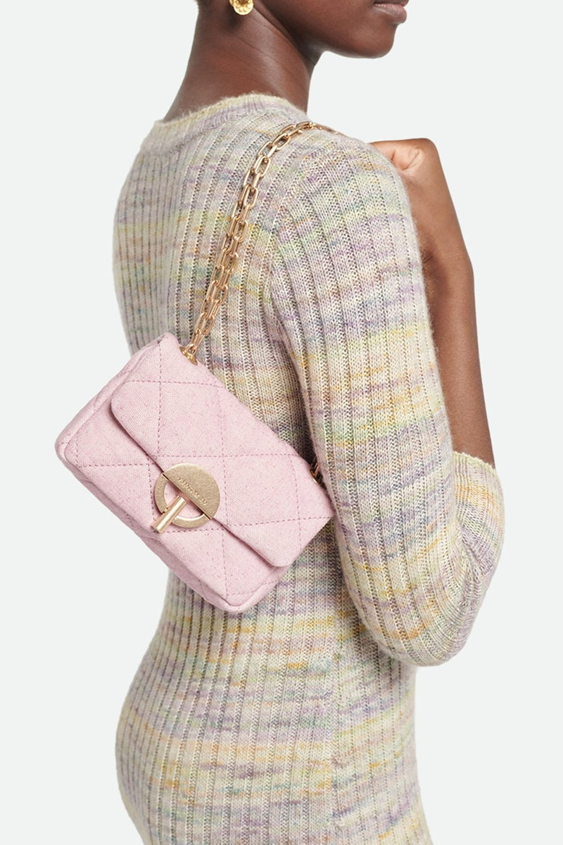 Vanessa Bruno Nano Moon Bag - Pivoine outlook
