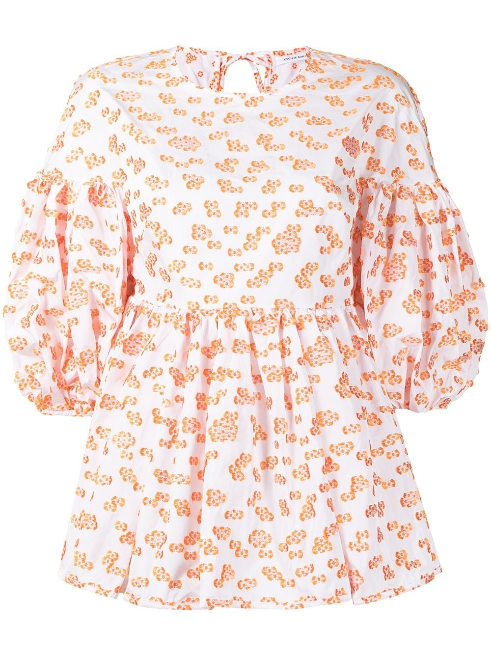 Jerry floral-print blouse - 1