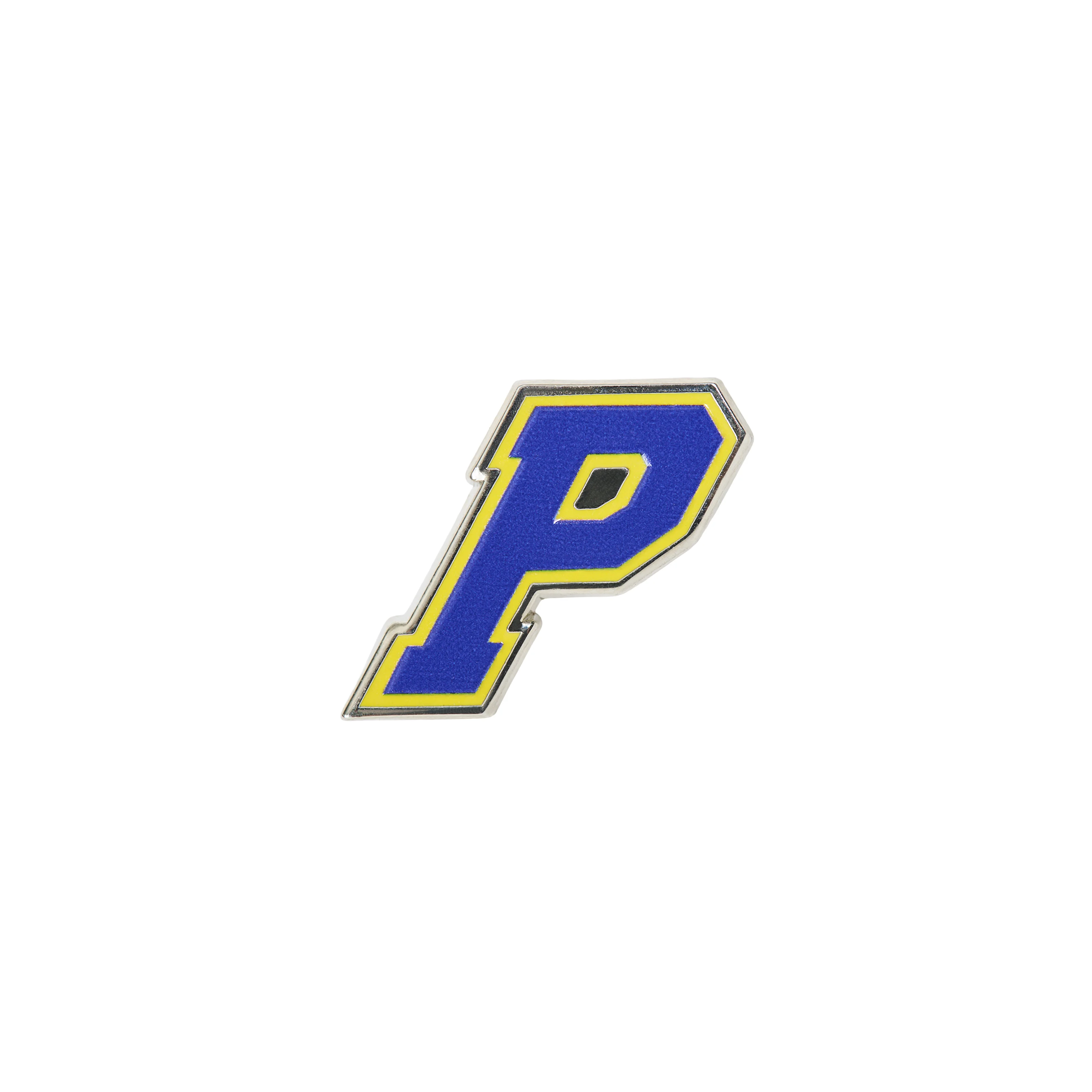 COLLEGE P PIN BADGE YELLOW / BLUE - 1