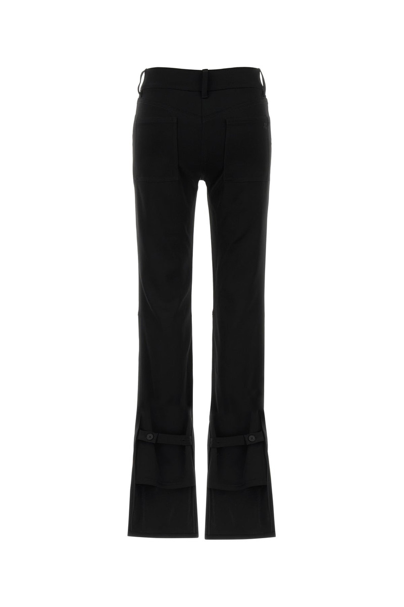 courrèges Black satin pant outlook