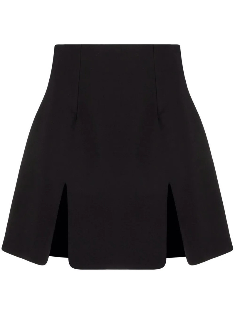 front slits high waist skirt 1