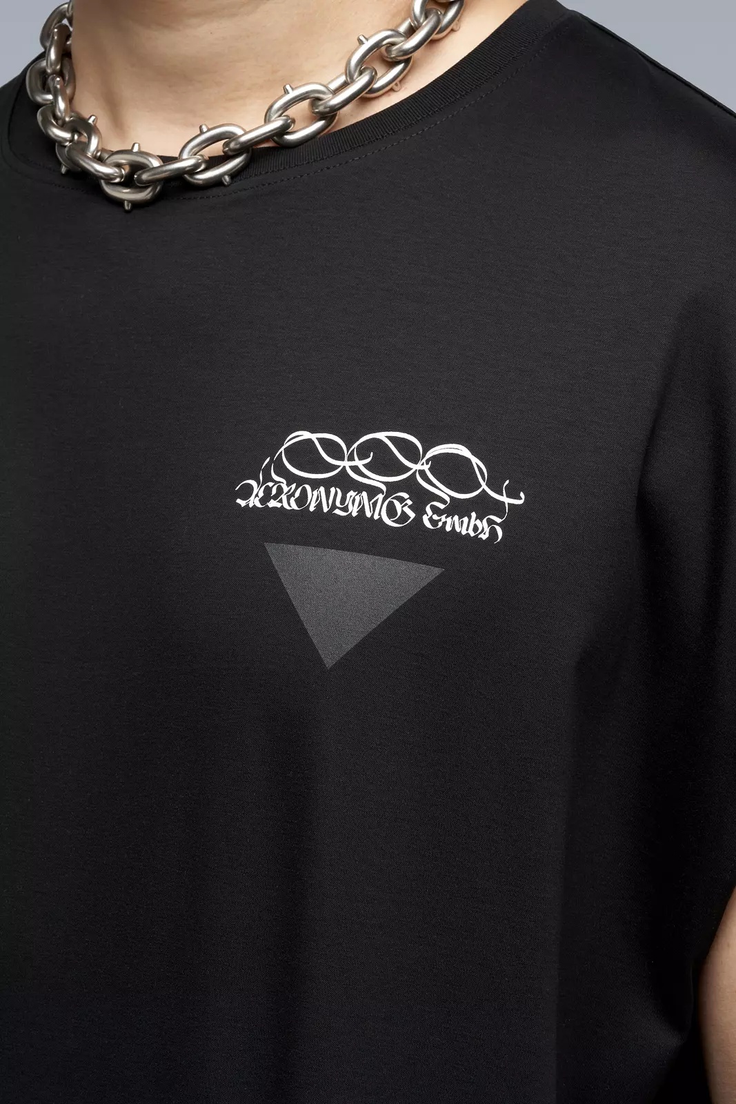 S25-PR-A 100% Cotton Mercerized Sleeveless T-shirt Black - 2