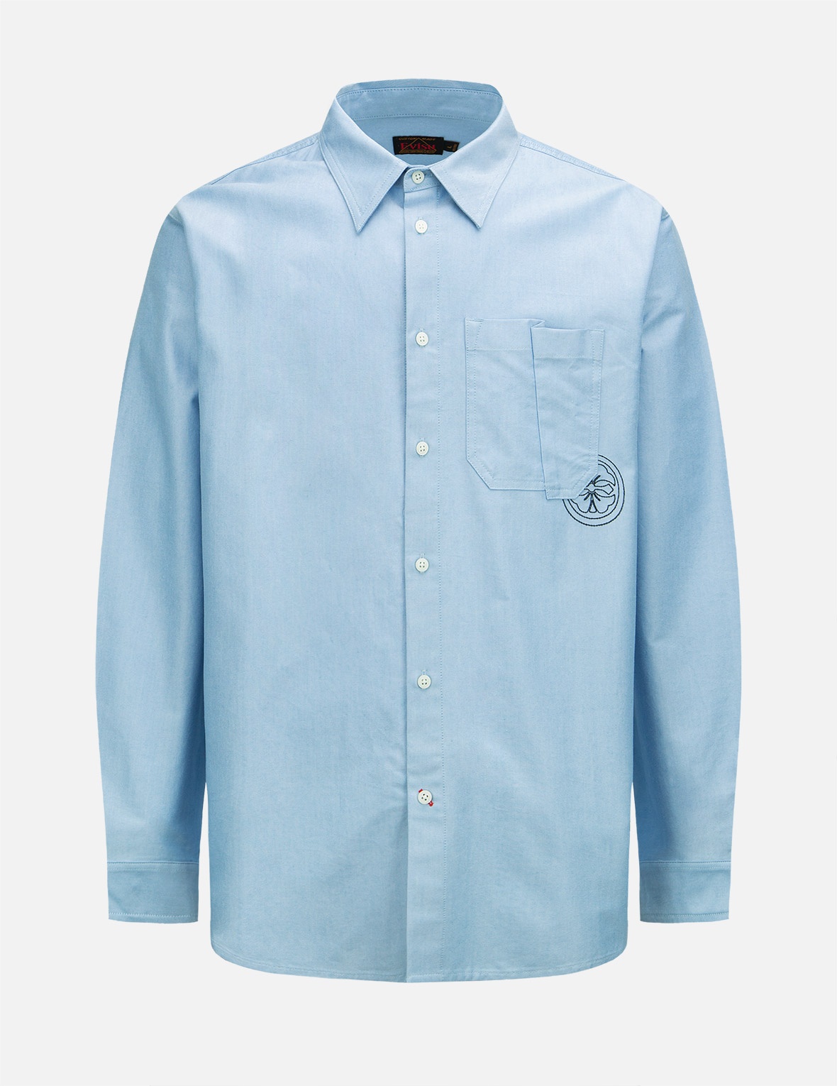 RESTRUCTURED POCKET OXFORD SHIRT - 1