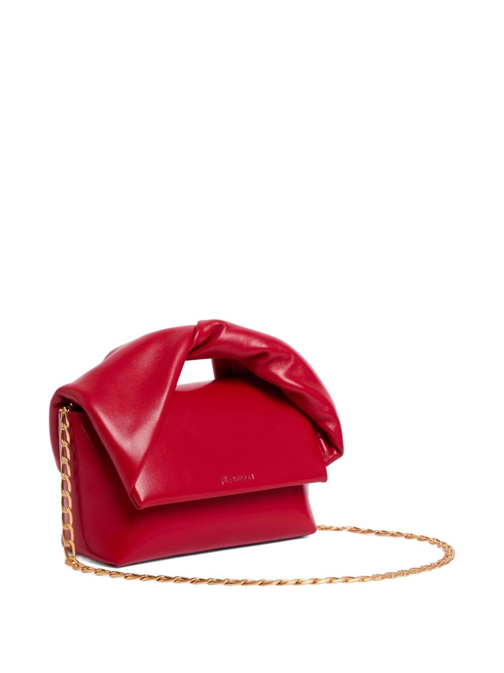 twisted-handle leather tote bag - 3