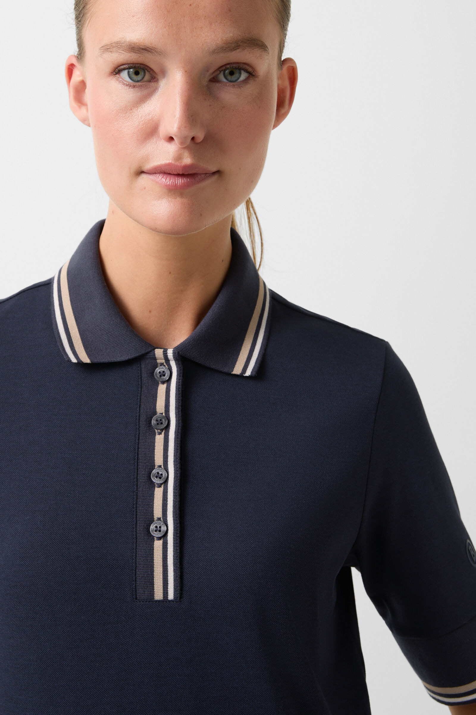Elenor polo shirt in Navy blue - 4