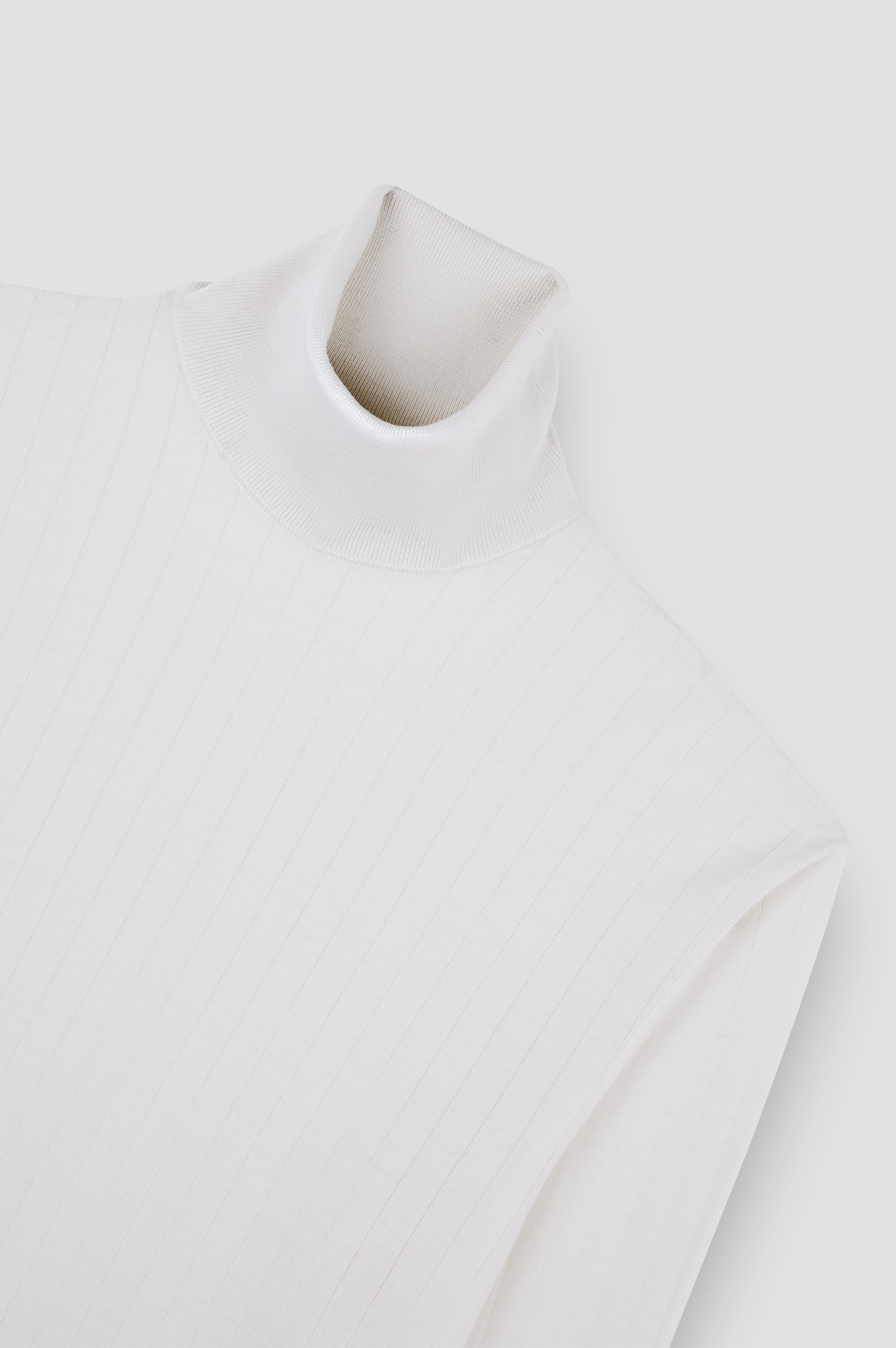 WOOL AND CASHMERE TURTLENECK SWEATER - 5