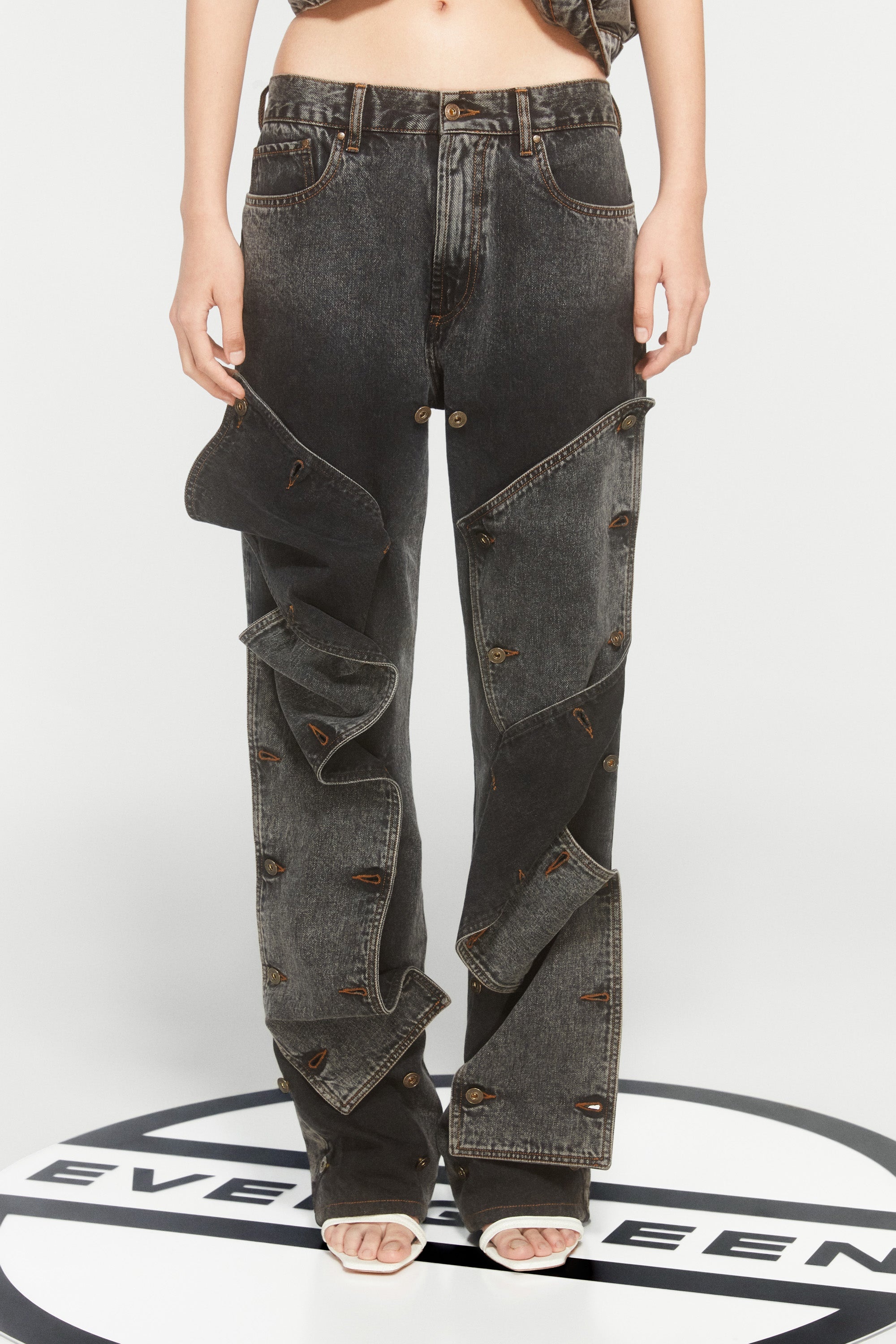 EVERGREEN SNAP OFF JEANS - 5