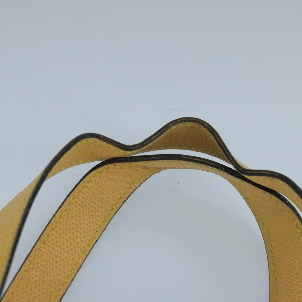 CELINE Hand Bag Leather Yellow Gold - 8