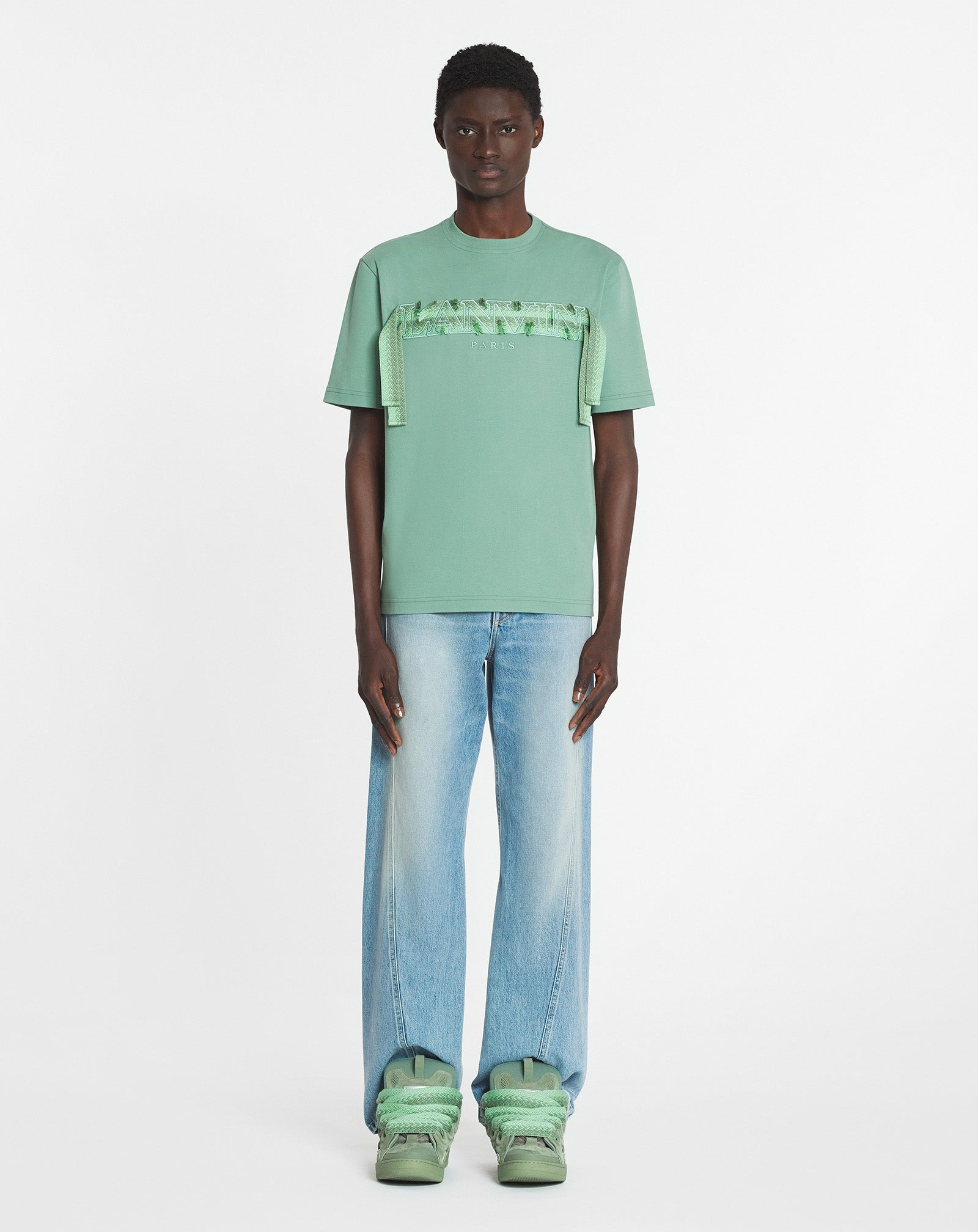 LANVIN CURB LACE T-SHIRT - 2