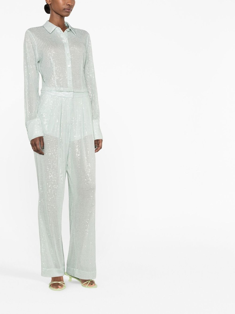 ROTATE sequin-embellished trousers outlook