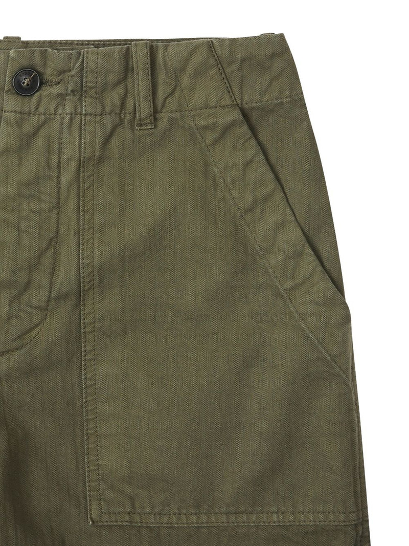 Jimt patch-pocket herringbone shorts 5