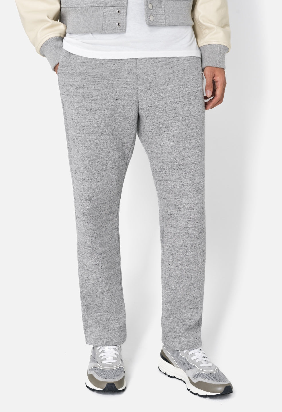 CASHMERE FLEECE SAVILE SWEATS - 2