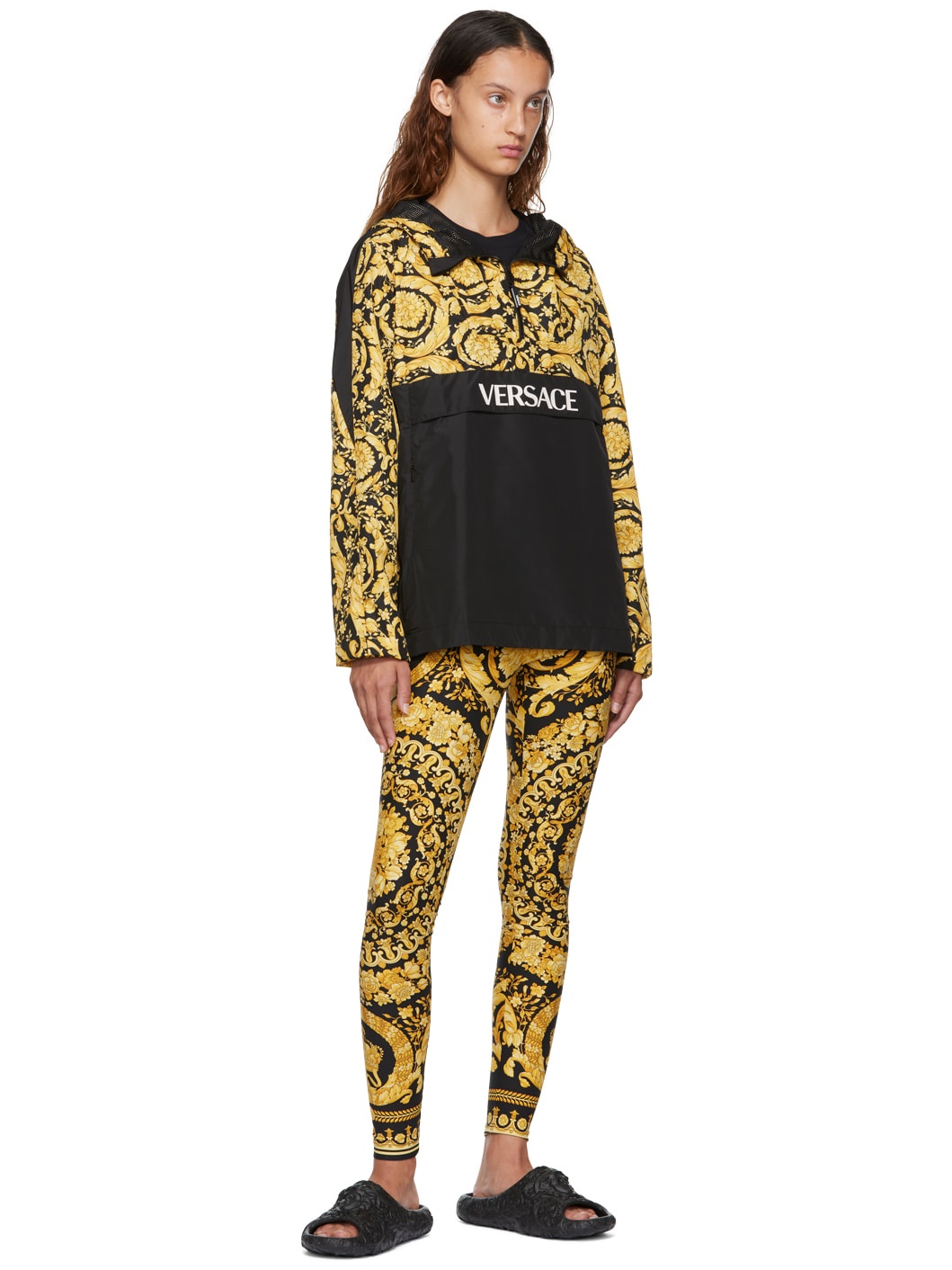 VERSACE 'Barocco’ leggings Versace Barocco Sports Leggings – David Lawrence