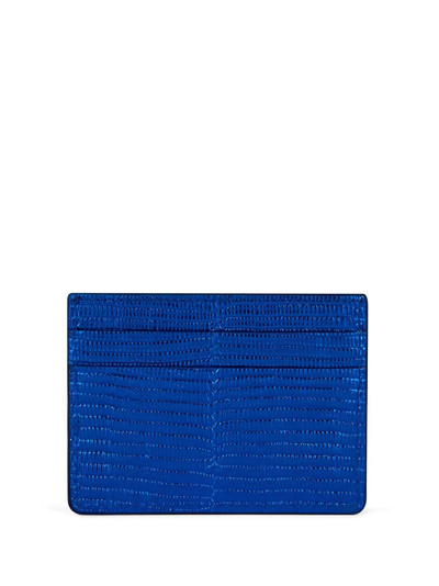 Giuseppe Zanotti logo plaque grainy cardholder outlook