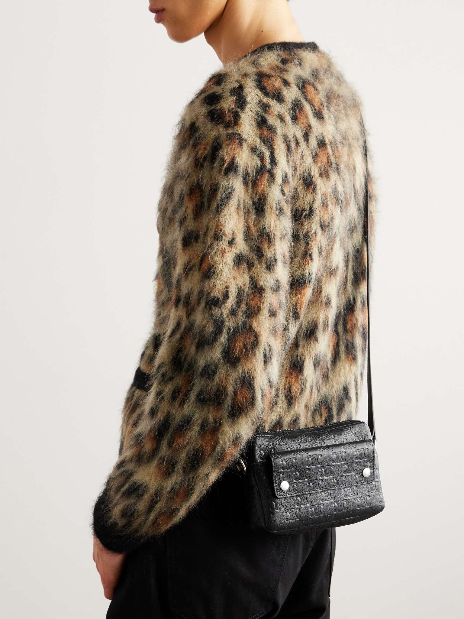 【CELINE】 Debossed Full-Grain Leather Messenger Bag CELINE Debossed Full-Grain Leather Messenger Bag | mrporter