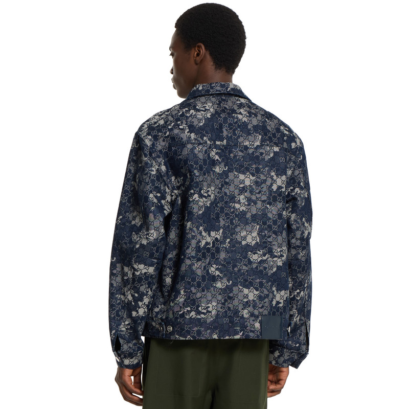 GG jacquard denim jacket 4