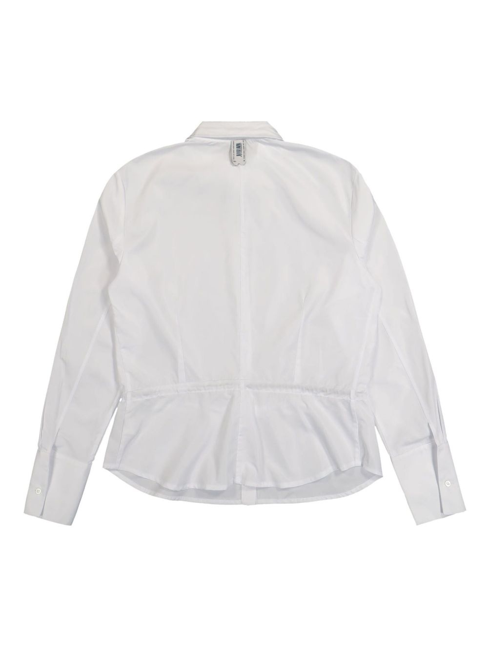 Shoelace poplin shirt - 2