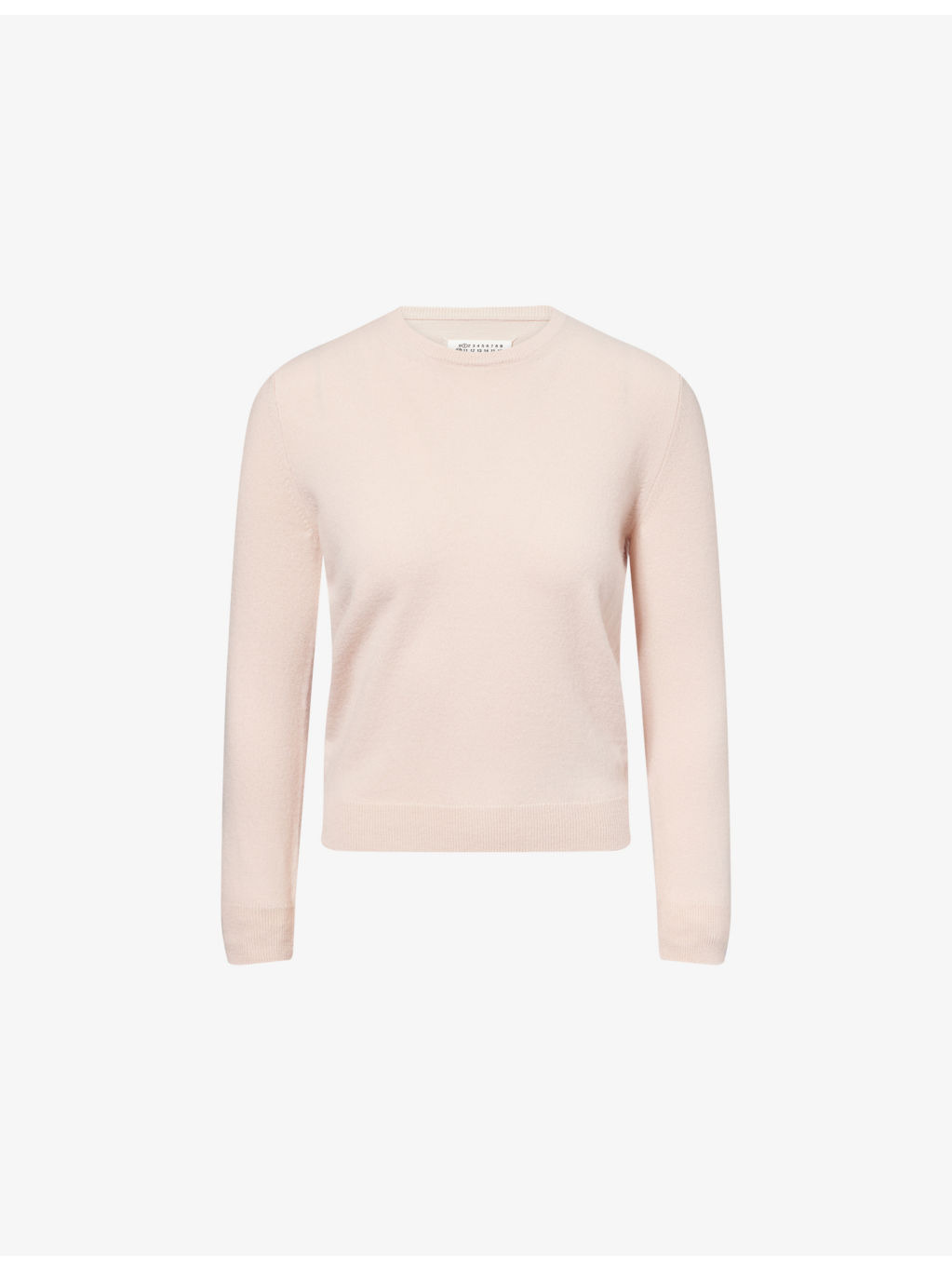Round-Neck Regular-Fit Wool Jumper - 1
