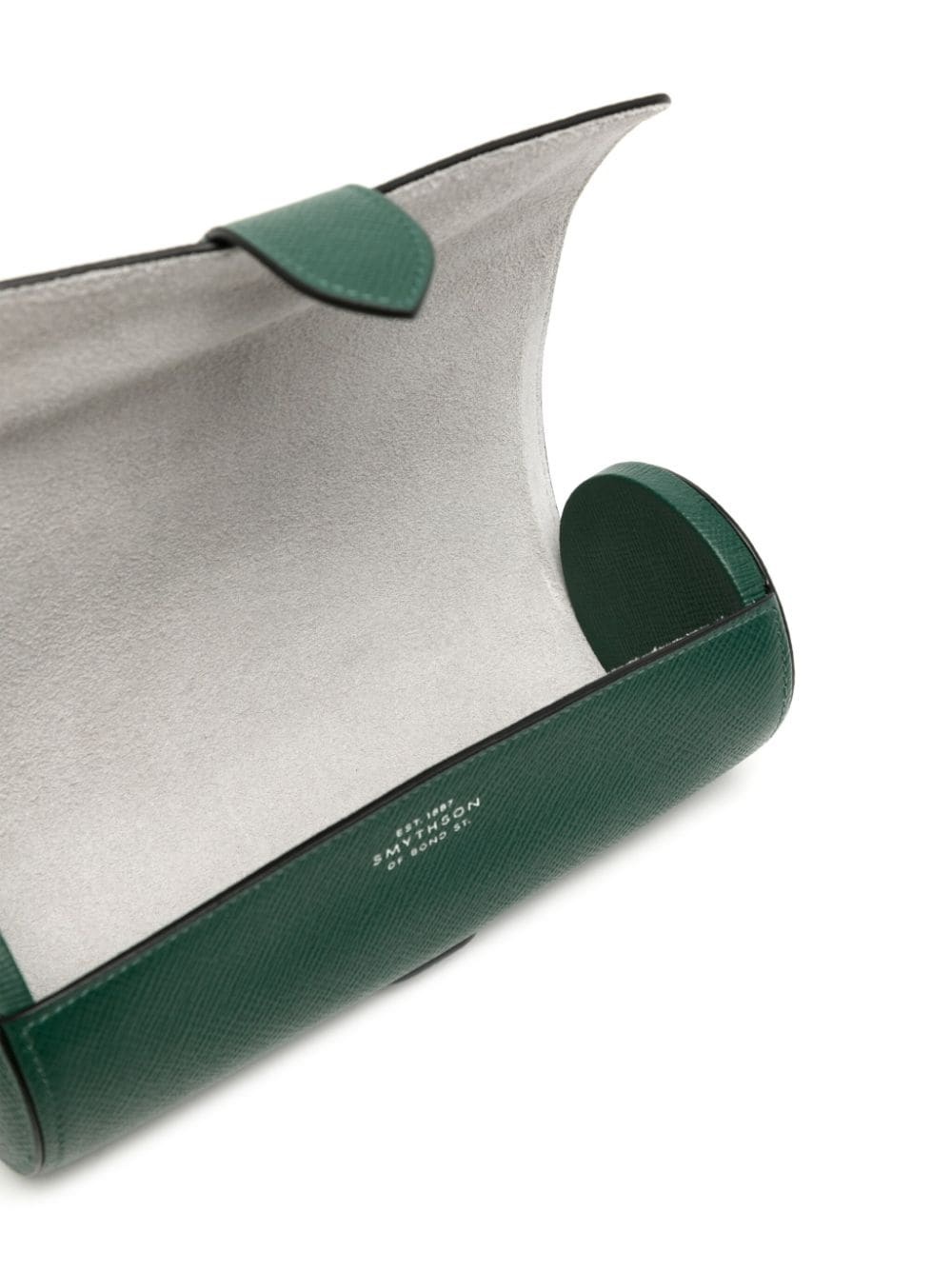Panama leather 3-watch roll - 4