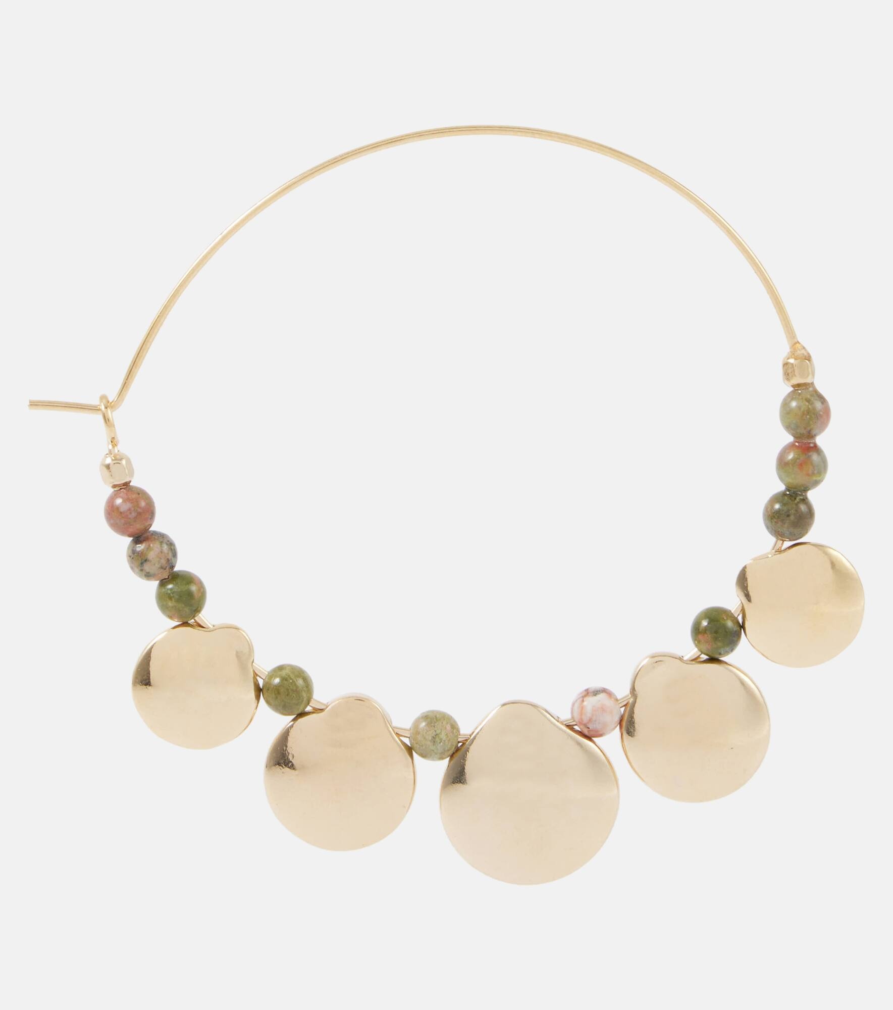 Adriel beaded hoop earrings - 2