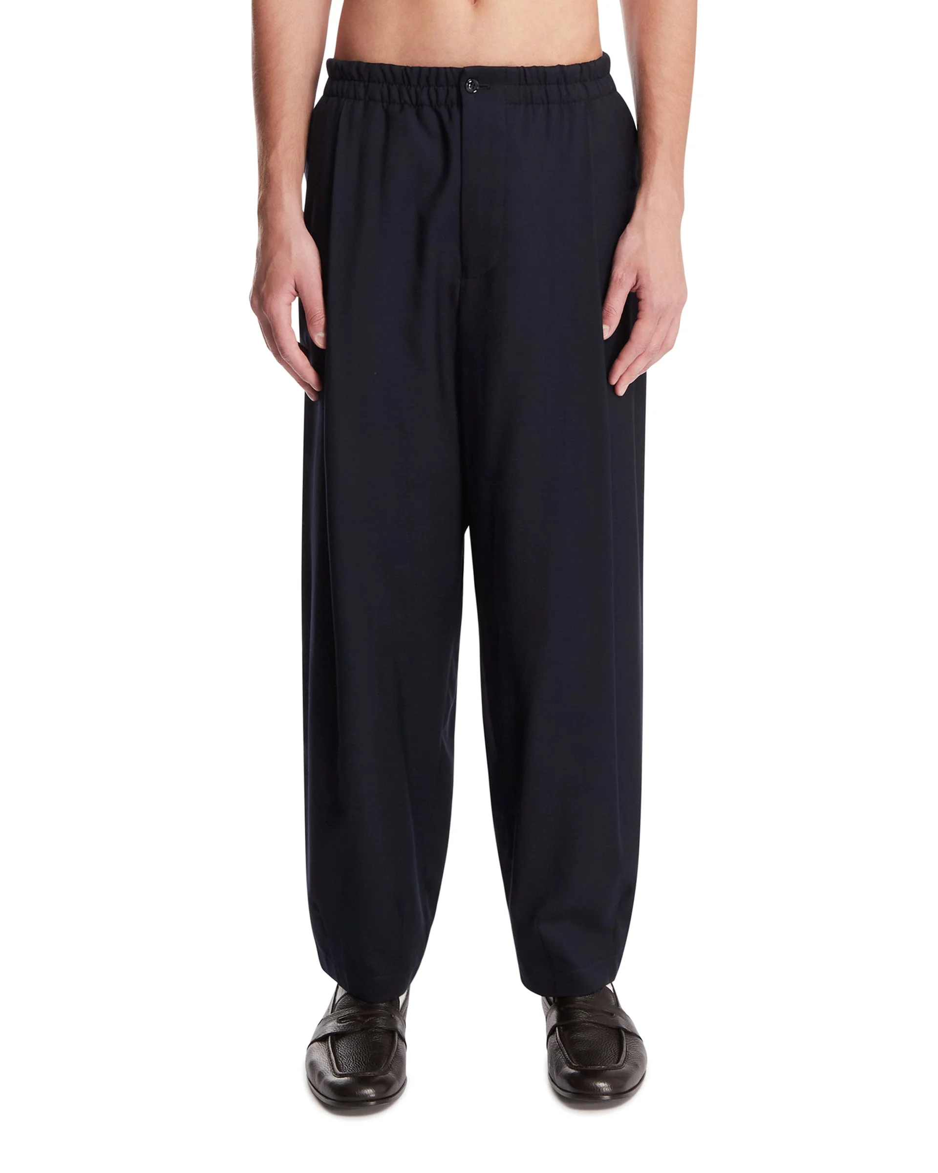 Blue Cashmere Trousers - 1