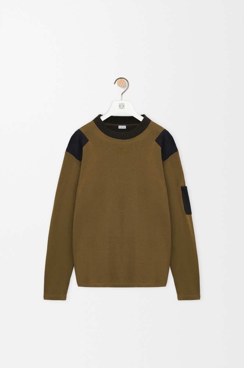Long sleeve top in cotton blend 1