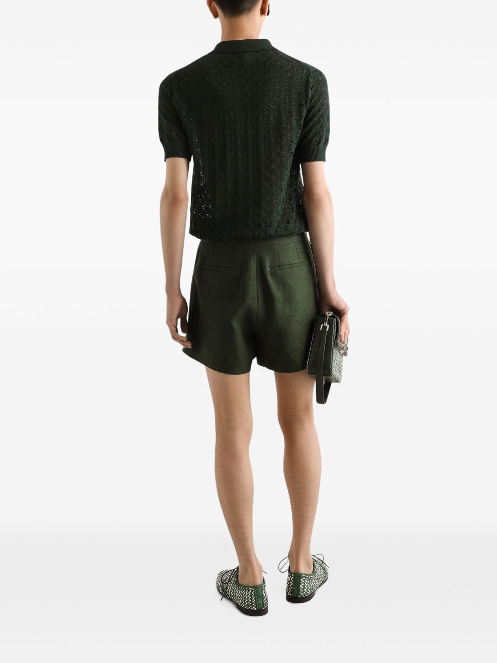 knitted polo shirt - 3
