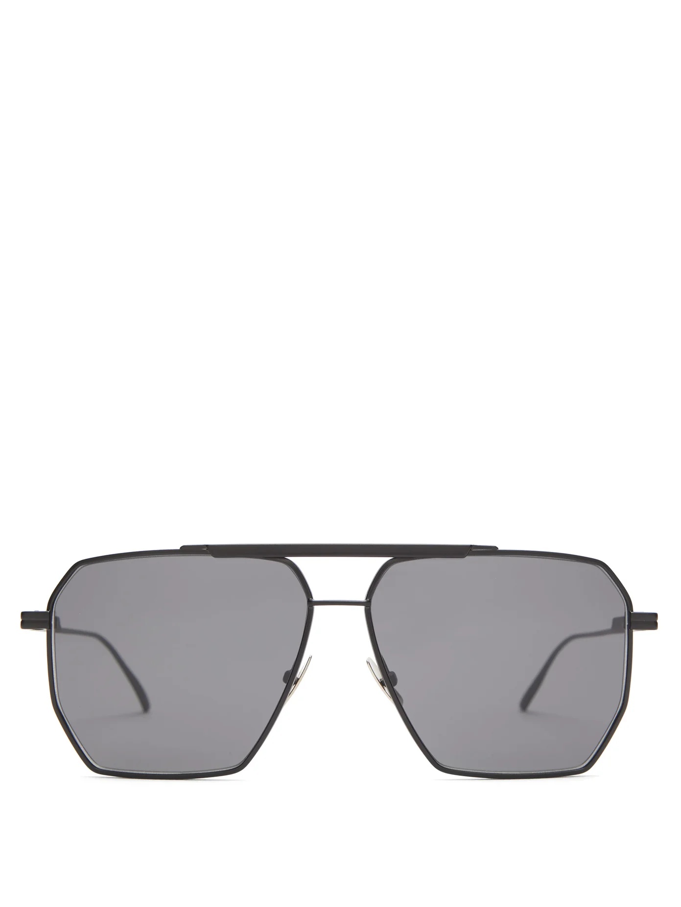 Aviator metal sunglasses - 1