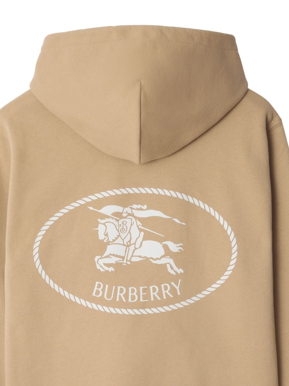 Knight Stamp cotton hoodie - 2