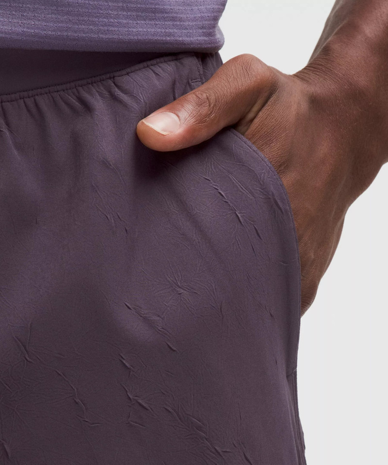 Zeroed In Linerless Crinkle Texture Short 5" 5